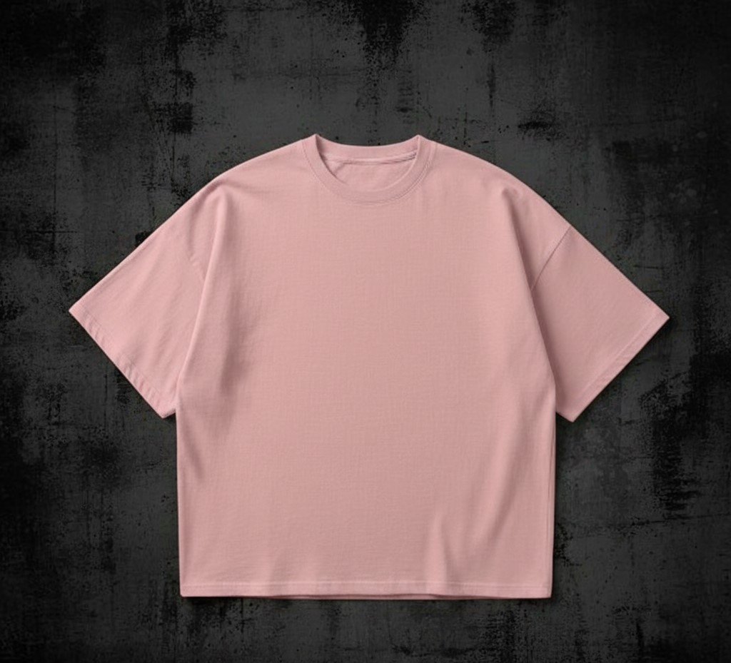 تیشرت بیسیک صورتی